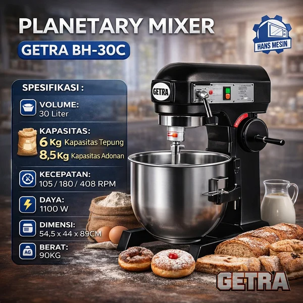 PLANETARY MIXER BH-30C ( GETRA )