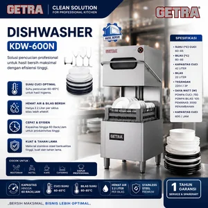 DISHWASHER (GETRA) KDW-600N / Mesin Pencuci Piring