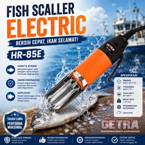 FISH SCALER ELECTRIC (GETRA) HR-85E / Alat Pembersih Sisik Ikan