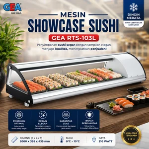 MESIN SHOWCASE SUSHI (GEA) RTS-103L