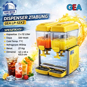 MESIN JUICE DISPENSER (GEA) LP-12X2