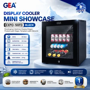 DISPLAY COOLER MINI SHOWCASE EXPO-50FD (GEA ) BLACK / Showcase Cooler