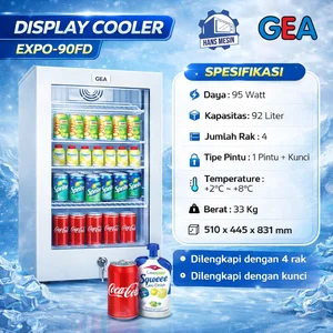 Display Cooler EXPO-90FD (GEA) / Showcase Cooler