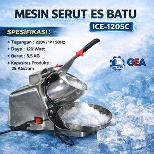 ICE SHAVER (GEA) ICE-120SC / MESIN SERUT ES BATU