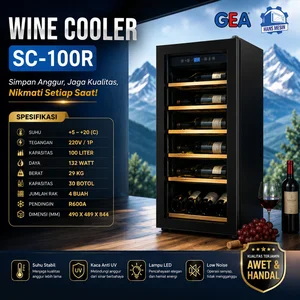 WINE COOLER (GEA) SC-100R / Mesin Penyimpan Wine