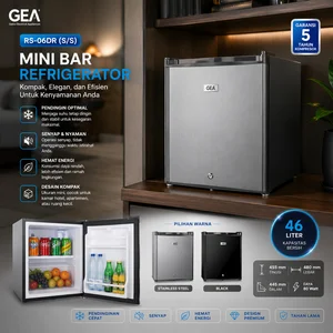 Mini Bar Refrigerator RS-06DR (S/S) / KULKAS