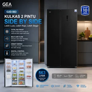 Kulkas Rumah Tangga G2D-563 (GEA) / HOME REFRIGERATOR