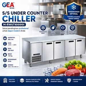 S/S Under Counter Chiller M-RW6T4HHHH (GEA) / Upright Chiller