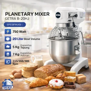 PLANETARY MIXER (GETRA) B-20HJ / Planetary Mixer