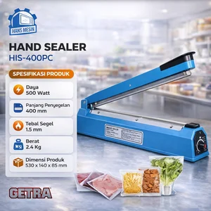 HAND SEALER (GETRA) HIS-400PC / Sealer Plastik