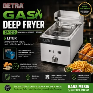 GAS DEEP FRYER (GETRA) GF-101G