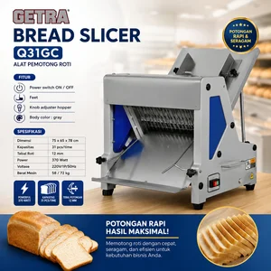 BREAD SLICER Q31GC (GETRA) / ALAT PEMOTONG ROTI