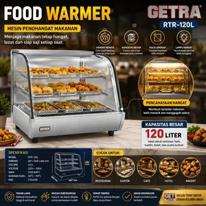 FOOD WARMER (GETRA) RTR-120L / Mesin Penghangat