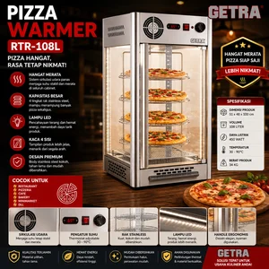 PIZZA WARMER RTR-108L / Mesin Penghangat Makanan dan Minuman