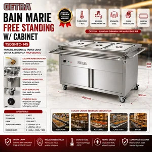 GETRA BAIN MARIE COUNTER TSDGNTC-145 / PENGHANGAT & PEMAJANG MAKANAN / MEJA DAPUR