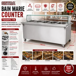 FREE STANDING W/ CABINET (GETRA) TSDGNTC-178 / MEJA DAPUR