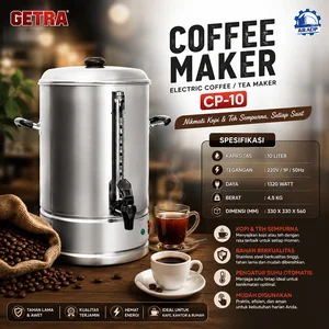 COFFEE MAKER (GETRA) CP-10 / MESIN KOPI