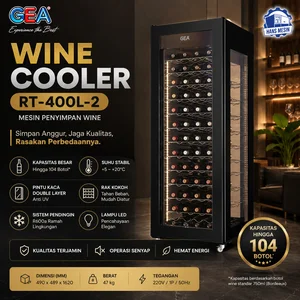 WINE COOLER RT-400L-2 (GEA) / MESIN PENYIMPAN WINE