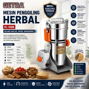 MESIN PENGGILING HERBAL (GETRA) IC-06A / Mixer Grinder Industri