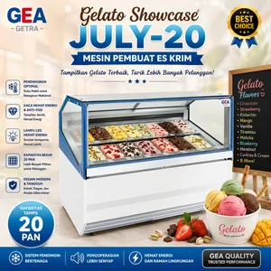 Gelato Showcase (GEA) JULY-20 / Mesin Pembuat Es Krim