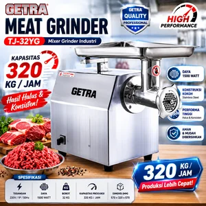 MEAT GRINDER (GETRA) TJ-32YG 320 KG / JAM / Mixer Grinder Industri