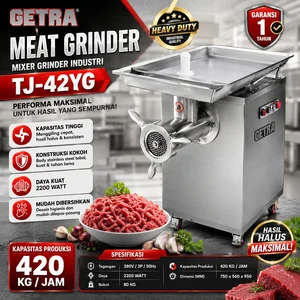 Meat Grinder (GETRA) TJ-42YG / Mixer Grinder Industri