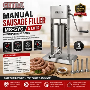 MANUAL SAUSAGE FILLER (GETRA) MS-5YG / Mesin Pembuat Sosis