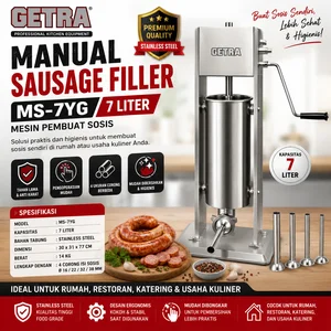 MANUAL SAUSAGE FILLER (GETRA) MS-7YG / Mesin Pembuat Sosis