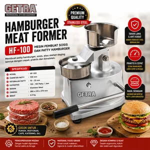 HAMBURGER MEAT FORMER (GETRA) HF-100 / Mesin Pembuat Sosis