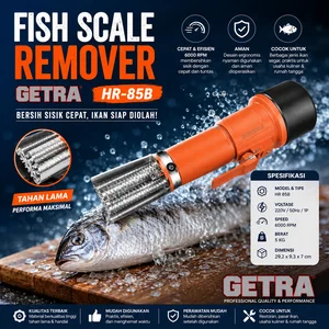 FISH SCALE REMOVER (GETRA) HR-85B / Alat Pembersih Sisik Ikan
