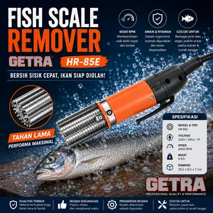 FISH SCALE REMOVER (GETRA) HR-85E / Alat Pembersih Sisik Ikan