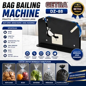 BAG BAILING MACHINE (GETRA) DZ-88 / MESIN SEGEL