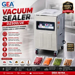 VACUUM SEALER (GEA) DZ500/2E / Mesin Vacuum Packaging