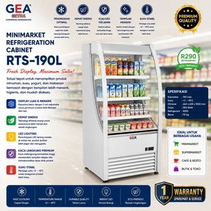 Minimarket Refrigeration Cabinet (GEA) RTS-190L / Rak Supermarket