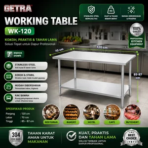 WORKING TABLE (GETRA) WK-120 / KITCHEN TABLE
