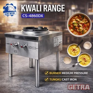 GAS KWALI RANGE (GETRA) CS-4860DX