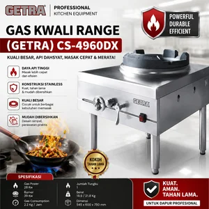 GAS KWALI RANGE (GETRA) CS-4960DX