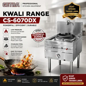 GAS KWALI RANGE (GETRA) CS-6070DX