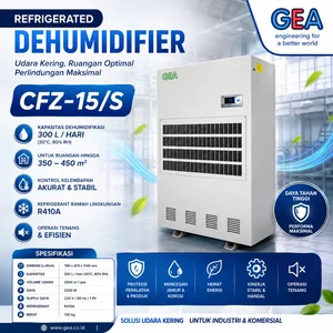 REFRIGERATED DEHUMIDIFIER (GEA) CFZ-15/S /