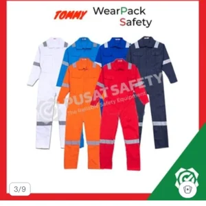 seragam kerja  baju bengkel/baju lapangan/wearpack list