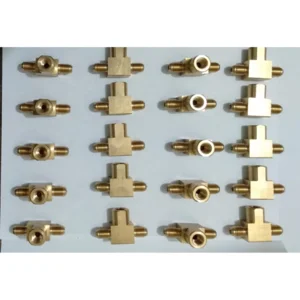 Nepple Tee 1/4 Sae/Flaring (Male) X 1/4 Sae/Flaring (Female) X 1/4 Sae