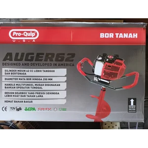 Mesin Bor Tanah Proquip Auger 62 Mata Bor 25 cm