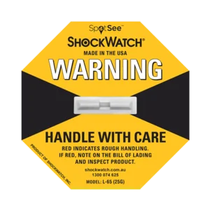 Label Indikator Anti Guncang / Shock Indicator Label