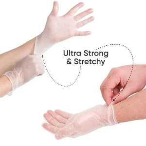 Disposable PVC Multipurpose Gloves Standard EN455 dan EN374