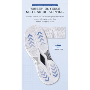 Sepatu Badminton KH D510 510 Biru Kumpoo