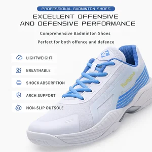 Sepatu Badminton KH D510 510 Biru Kumpoo