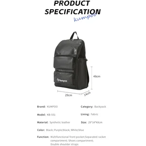 Tas Ransel Raket Badminton KB551 KB 551 Kumpoo