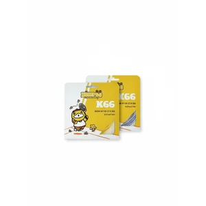 Senar Raket Bulutangkis dua warna K 66 B Duck 0.67 mm Kumpoo