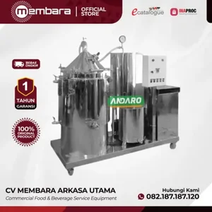Mesin Evaporator Vacuum Pengurang Kadar Air AEV-025L Kapasitas 25 liter/Pengering Industri