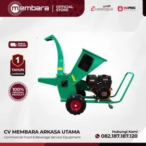 Mesin Penghancur Kayu Ranting dan Batang Pohon MCS-68 2in1 Chipper Shredder Original